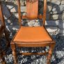 Solid Oak Extending Dining Table and 4 Chairs. Image 8