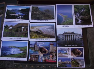 Lot of 10 new Irish postcards