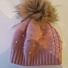 Ladies Hat - dusky pink