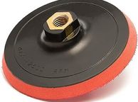 main image for ad GLASS POLISH 12608 Hook and Loop Rotary Polisher Backing Pad, Rotary Sander Backer | Thread: M14x2 | 115 mm