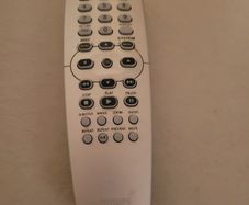 Philips dvd remote