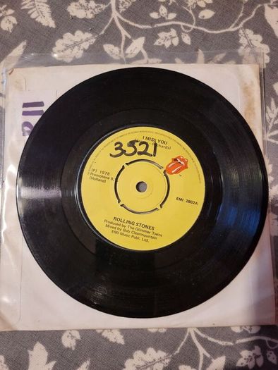 Rolling Stones, 2x 7 inch Vinyl Bundle 1978 to 1980