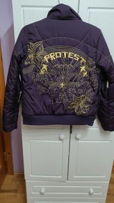Vintage Protest Jacket (Purple)