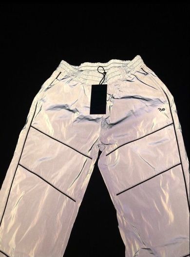 Reflective cycling trousers