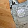 Adidas Older Girls Glam Silver puffer Jacket Image 3