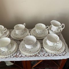 Vintage Royal Albert tea set in the Meadow flower pattern