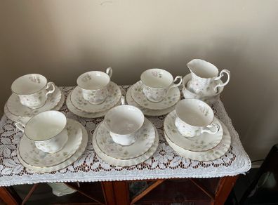 Vintage Royal Albert tea set in the Meadow flower pattern