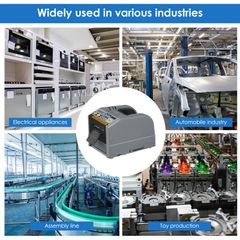 BRAND NEW Upgraded Automatic Tape Dispenser Electric 6-60mm Applicable Tape Width Adhesive Cutter Packaging Machine 220V/110V
