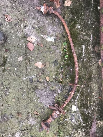 Iron antique railings fencing