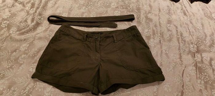 Khaki Green shorts