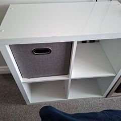 2 white ikea kalla