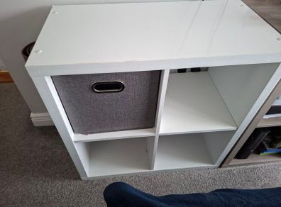 2 white ikea kalla