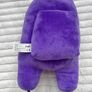 Toikido Among Us Impostor Purple Monster Stuffed Toy Plush approx. 30 cm. Used Please see photos Image 9