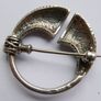 Vintage 925 Sterling Silver Celtic design  brooch Image 4