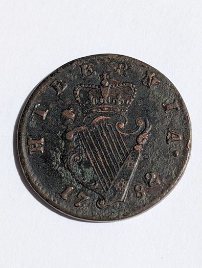 1782 Irish Halfpenny