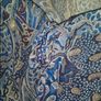 Stunning Navy/Gold Blouse Atmosphere size UK14 EU42 Postage included Image 4