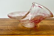 Studio Glass Wave Shape Bowl