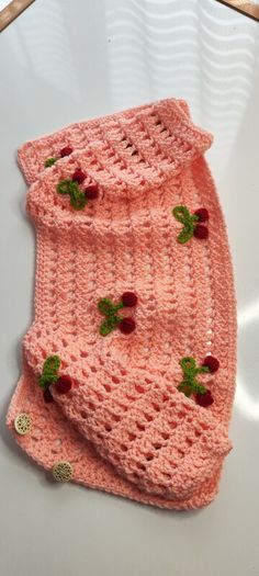 Handmade baby cardigan