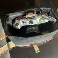 Two old cameras. And flash