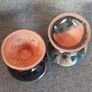Rossa pottery bespoke studio chalice shaped containers Image 7