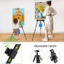 Easel Stand Art Easel for Adults Artists Easel for Painting & Displaying, 50 to 152cm Adjustable Easel, Aluminum Tripod with Portable Bag/Folding Keg/Apron (FREE POSTAGE) Image 2