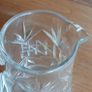 Pitcher cut glass Image 3