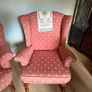 Suite of 2 seater and 2 Single Seaters and Footstool Image 2