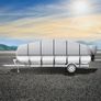 Pontoon Boat Cover, 19'-20' Waterproof Trailerable Pontoon Cover, 800D Marine Grade PU Oxford Fabric, with Motor Cover Image 6