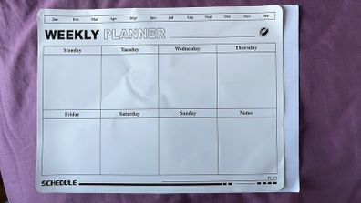 A4 magnetic whiteboard