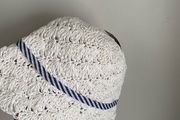 New White Straw Hat, 9-11yrs