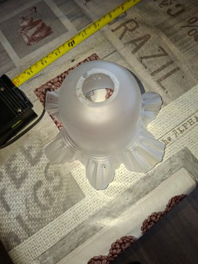 3 different Glass Shades Price is for 1 Postage or Collection, Measurements are in the photos,