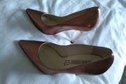 Buffalo rose gold stilettos