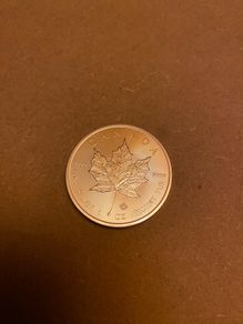 1 oz Silver Canadian Maple