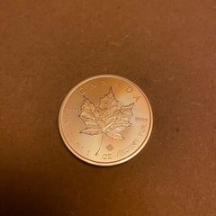 1 oz Silver Canadian Maple