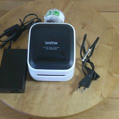 Brother VC-500W Color Label Printer Wi-Fi ZINK Zero Ink + 2 Rolls CZ-1004 CZ-1002