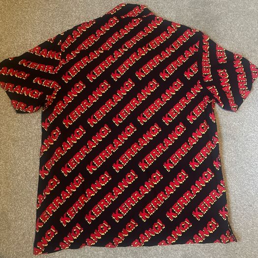 Kerrang Heavy Metal BNWT Red & Black short sleeved shirt Size L