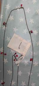 Isabel Marant brass and tassel necklace duo