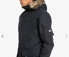 Quiksilver Mens Waterproof Parka L Brand New