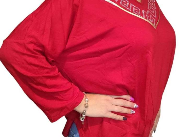 Long Large Blouse Oversized Women's Tunic
