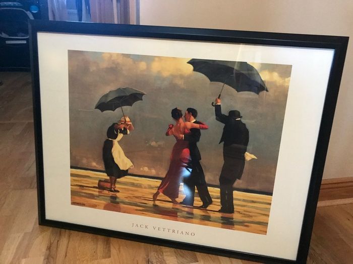 Jack Vettriano - Singing Butler Portrait