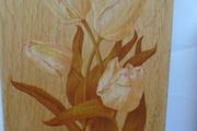Craft supplies, Papermania rubber stamp,Tulip,  Card,Stampingd making