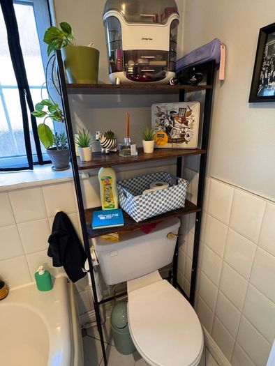 Bathroom shelf