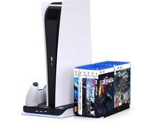 IMP DLX Cool & Charge Multi-Function Console Stand & Games Station & Instruction Manuel - PS5 - RRP - 53.06