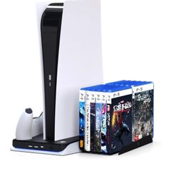 IMP DLX Cool & Charge Multi-Function Console Stand & Games Station & Instruction Manuel - PS5 - RRP - 53.06
