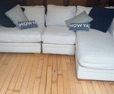 DFS Long Beach Large Chaise Sofa  Oyster