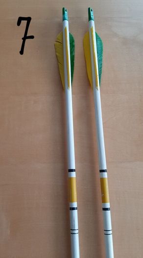 Vintage quiver with arrows