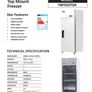 Atosa YBF9207GR Commercial Upright Freezer - Stainless Steel Image 4