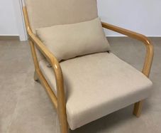 Lounge Chair - 3 cushions included - deep seat - armrests