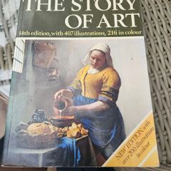 The Story Of Art. With 407 Illustrations,216 In Colour.  Large Volume Paperback In Good Condition.  See Photos For Same.