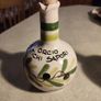 2 AT  15.00  Euro EACH Vintage Benegiamo Handmade Italian Ceramic Olive Oil Terracotta Bottle With Cork Image 3